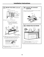 Предварительный просмотр 14 страницы GE Advantium SCA1000 Installation Instructions Manual