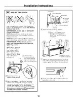 Предварительный просмотр 18 страницы GE Advantium SCA1000 Installation Instructions Manual