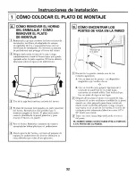 Предварительный просмотр 32 страницы GE Advantium SCA1000 Installation Instructions Manual