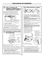 Предварительный просмотр 37 страницы GE Advantium SCA1000 Installation Instructions Manual