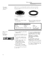 Preview for 22 page of GE Advantium SCB2000 Owner'S Manual