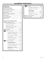 Предварительный просмотр 2 страницы GE Advantium Series PSA9120 Installation Instructions Manual