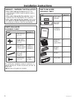 Предварительный просмотр 6 страницы GE Advantium Series PSA9120 Installation Instructions Manual