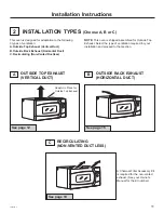 Preview for 11 page of GE Advantium ZSA1201 Installation Instructions Manual