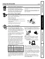 Предварительный просмотр 9 страницы GE ADW1000 Series Owner'S Manual