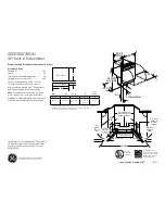 Предварительный просмотр 17 страницы GE ADW1000 Series Owner'S Manual