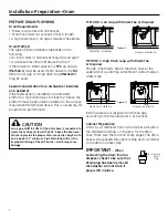 Предварительный просмотр 22 страницы GE ADW1000 Series Owner'S Manual