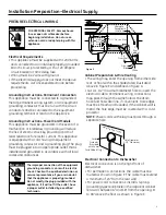 Предварительный просмотр 23 страницы GE ADW1000 Series Owner'S Manual