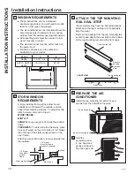 Preview for 10 page of GE AEC08 Owner'S Manual And Installation Instructions