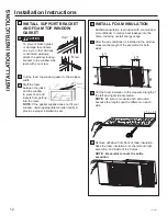 Preview for 12 page of GE AEC08 Owner'S Manual And Installation Instructions