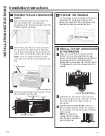Preview for 10 page of GE AEC10 Owner'S Manual And Installation Instructions