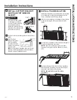 Предварительный просмотр 11 страницы GE AEC10 Owner'S Manual And Installation Instructions