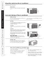 Preview for 6 page of GE AED05 Series Owner'S Manual And Installation Instructions
