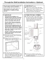 Preview for 13 page of GE AED14 Series Owner'S Manual And Installation Instructions