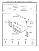 Предварительный просмотр 43 страницы GE AEE08
AEE12 Owner'S Manual And Installation Instructions