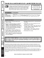 Preview for 50 page of GE AEE08AK Owner'S Manual And Installation Instructions