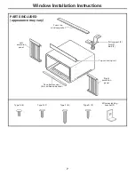 Предварительный просмотр 7 страницы GE AEE08AP Owner'S Manual And Installation Instructions