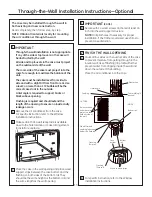 Preview for 13 page of GE AEE08AQ Owner'S Manual & Installation Instructions