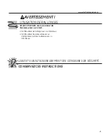 Preview for 21 page of GE AEE08AQ Owner'S Manual & Installation Instructions