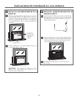 Preview for 46 page of GE AEE08AQ Owner'S Manual & Installation Instructions