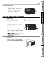 Preview for 5 page of GE AEE08AT Owner'S Manual And Installation Instructions