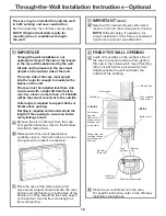 Preview for 12 page of GE AEE12DN Owner'S Manual And Installation Instructions