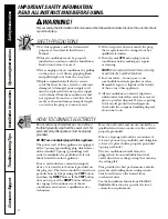 Preview for 2 page of GE AEE12DT Owner'S Manual And Installation Instructions