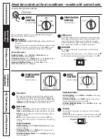 Предварительный просмотр 6 страницы GE AEE18DK Owner'S Manual