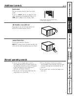 Предварительный просмотр 7 страницы GE AEE18DK Owner'S Manual