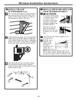 Предварительный просмотр 13 страницы GE AEE18DK Owner'S Manual