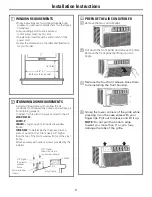 Предварительный просмотр 9 страницы GE AEE18DN Owner'S Manual And Installation Instructions