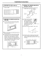 Предварительный просмотр 11 страницы GE AEE23DN Owner'S Manual And Installation Instructions