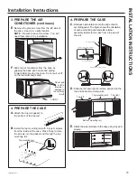 Предварительный просмотр 11 страницы GE AEG18 Owner'S Manual And Installation Instructions