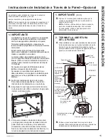 Preview for 35 page of GE AEG18 Owner'S Manual And Installation Instructions