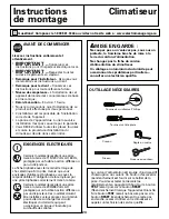 Предварительный просмотр 24 страницы GE AEH05 Series Owner'S Manual And Installation Instructions