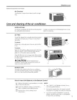 Предварительный просмотр 7 страницы GE AEH06 Series Owner'S Manual And Installation Instructions