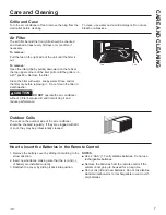 Preview for 7 page of GE AEH06LX Owner'S Manual And Installation Instructions