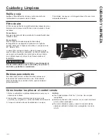 Preview for 23 page of GE AEH06LX Owner'S Manual And Installation Instructions