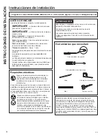 Preview for 24 page of GE AEH06LX Owner'S Manual And Installation Instructions