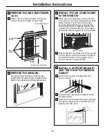 Preview for 11 page of GE AEH08AL Owner'S Manual And Installation Instructions