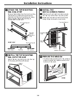 Предварительный просмотр 10 страницы GE AEH10 Series Owner'S Manual And Installation Instructions