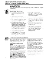 Preview for 2 page of GE AEH12AP Owner'S Manual And Installation Instructions