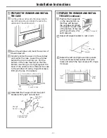 Preview for 11 page of GE AEH18 Series Owner'S Manual And Installation Instructions