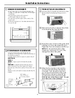 Preview for 9 page of GE AEH25 Series Owner'S Manual And Installation Instructions