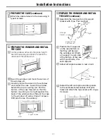 Preview for 11 page of GE AEH25 Series Owner'S Manual And Installation Instructions