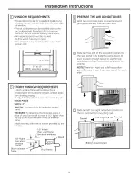 Предварительный просмотр 9 страницы GE AEHIO* and Owner'S Manual And Installation Instructions