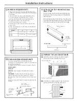 Preview for 10 page of GE AEL05 Owner'S Manual And Installation Instructions