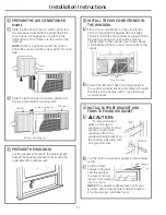 Предварительный просмотр 11 страницы GE AEL05 Owner'S Manual And Installation Instructions