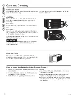 Preview for 6 page of GE AEL05LX Owner'S Manual And Installation Instructions