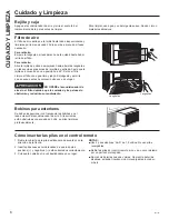 Preview for 22 page of GE AEL05LX Owner'S Manual And Installation Instructions